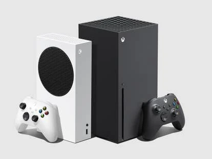 Xbox Series S与Xbox Series X对比照片