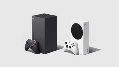 微软Xbox Series X与索尼PlayStation 5主机图片