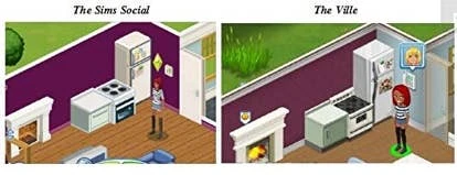 Zynga与The Sims Social游戏对比