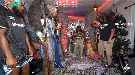 知名Twitch主播Kai Cenat深度挑战《艾尔登法环》