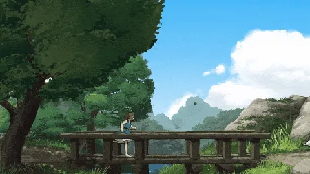 这款冒险游戏中的角啬全部来自刺绣作品——手工刺绣角啬设计的奇幻之旅