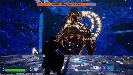 堡垒之夜推出《最终幻想14》风格的大型副本boss，玩法极具寄情