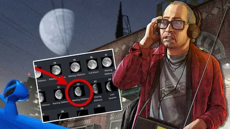 夜空中的月亮，GTA游戏相关主题