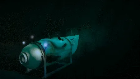 《侠盗猎车手V：粉丝模组缅怀沉没的泰坦尼克号潜艇》（长尾关键词：泰坦尼克号潜艇粉丝模组）