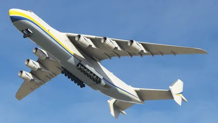 Antonov An-225 Mriya飞机图片，飞机巨大壮观