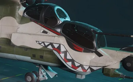 战地2042中的攻击直升机皮肤