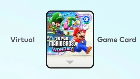 Nintendo Switch 主机及游戏卡片展示