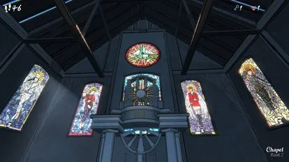 蓝色王子游戏截图，宅邸内景