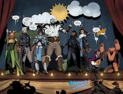 CriticalRole’snewfreecomictrapsitsheroesinthemortificationofinteractivedinnertheater