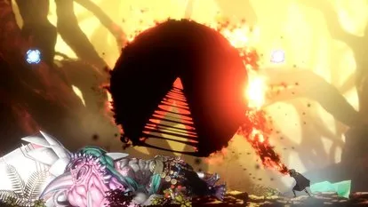 ThedarkPac-ManMetroidvaniasecretlyhaswhatIcanonlydescribeasPac-ManChampionshipEdition3hiddeninsideofit