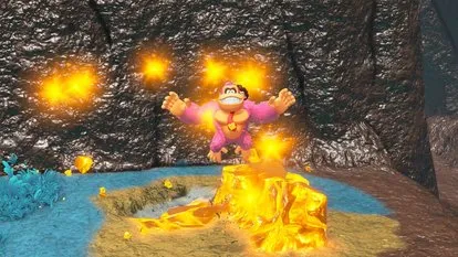 《DonkeyKongBananza黄金毫无意义，但收集比超级马里奥硬币更有趣》