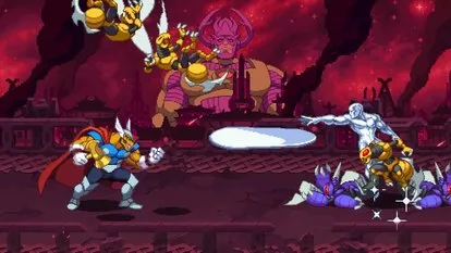 漫威复古格斗游戏大赏：最佳雷神角啬现已可玩