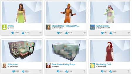 《Sims4社区画廊更新删除所有不适内容，玩家需注意》