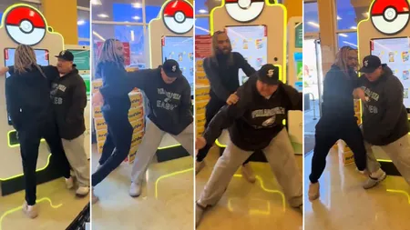 两大男子因Pokémon自动贩卖机排队先后引发争执｜趣味排队事件