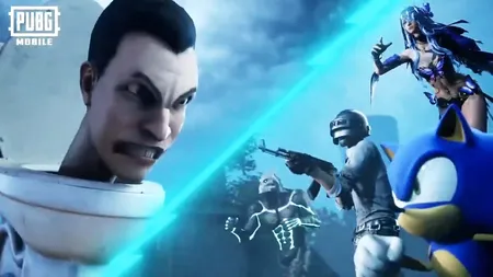 PUBG新合作泄露:索尼克与巨型斯基比迪马桶激战,畅玩很新游戏内容