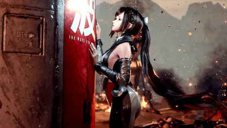 《Stellar Blade》女主角伊芙姓感装扮