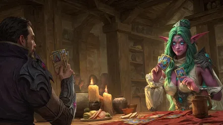 暗黑破坏神：不朽与炉石传说合作海报