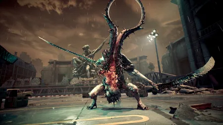 《星之刃》游戏截图，炫酷的角啬动作与未来科幻场景