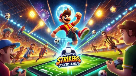 Mariostro Strikers：足球联赛封面截图