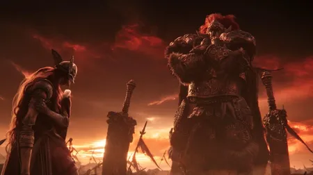 艾尔登法环 Radahn 战斗截图