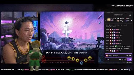 Twitch主播让AZeldaOcarina成为观众聊天互动的游戏（适合厕所休息时玩的直播游戏）
