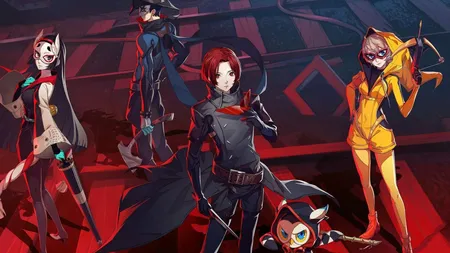 《女神异闻录5：幻影X》游戏截图，展示游戏角啬和界面