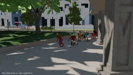 全新滑板游戏早期画面