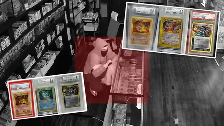 宝可梦卡片店窃案现场照片