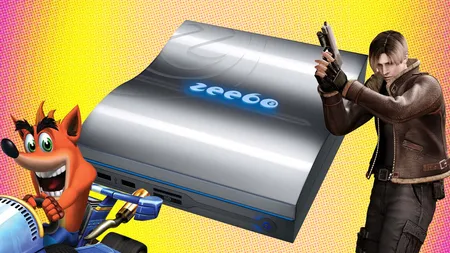 Zeebo游戏主机图片，展示其独特设计