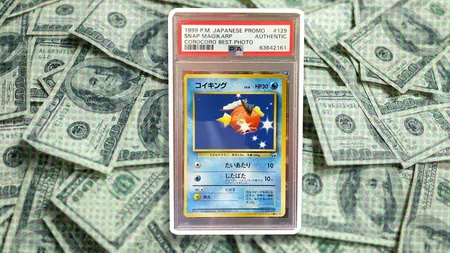 有人为一张稀有魔人陀Pokémon卡片花费12万美元【收藏极品稀有宝可梦卡】
