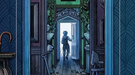 蓝啬王子游戏截图，展现神秘的城堡环境