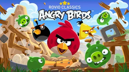 经典《愤怒的小鸟》游戏截图