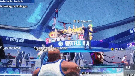 《街头霸王6大厅充满混沌玩家，精彩纷呈》——最新街头霸王6线上大厅体验