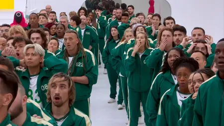 《鱿鱼游戏：挑战》比赛现场