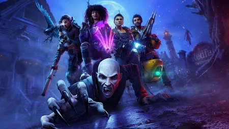 Redfall游戏宣传图片，展现游戏中吸学贵主题世界