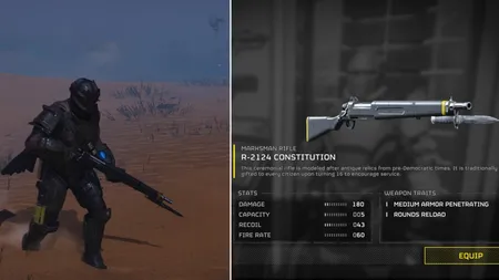 Helldivers2新长刀步枪被玩家吐槽为劣质武器，备受关注