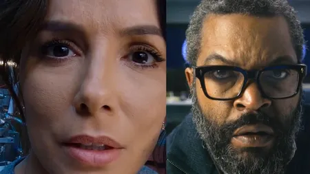 《世界大战》电影海报，展示未来科技感的场景