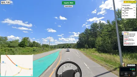 Neal.fun网站的创新小游戏：互联网公路旅行