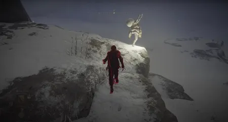 艾尔登法环游戏画面，阴森恐怖