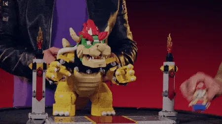 乐高布士主（Bowser）大型模型