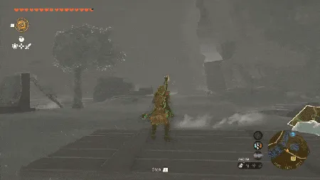 王国之泪：玩家用木板发she火箭冲向轨道的精彩玩法