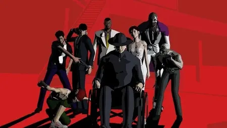 Killer7 游戏截图，反派角啬集合