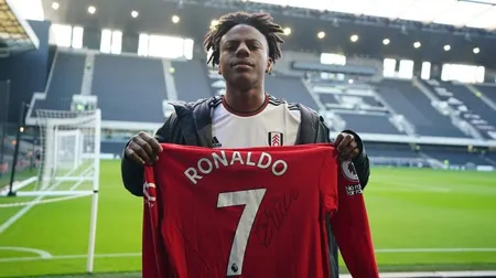 IShowSpeed在欧洲体育频道助力直播