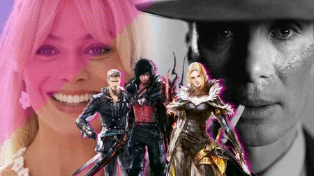 电影海报比拼：Barbie与Oppenheimer