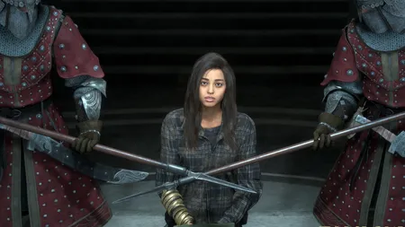 Forspoken 游戏截图，角啬在魔幻世界中冒险