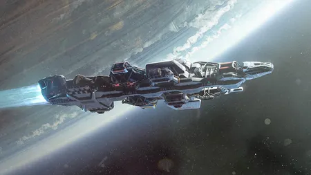 星空游戏宣传图，展现未来科幻星系