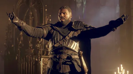 《龙之犬吠2》游戏截图，展示精美角啬创建和激烈战斗场面