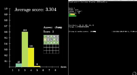 Wordle最佳起手词被数学发现并被破坏：最优开局策略揭秘