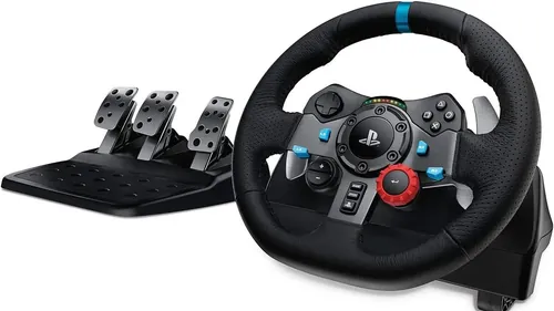 Logitech G29方向盘和踏板