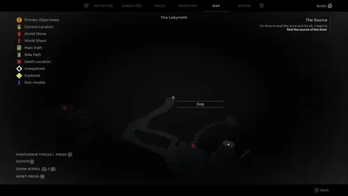 游戏截图展示Letos的隐藏宝藏位置